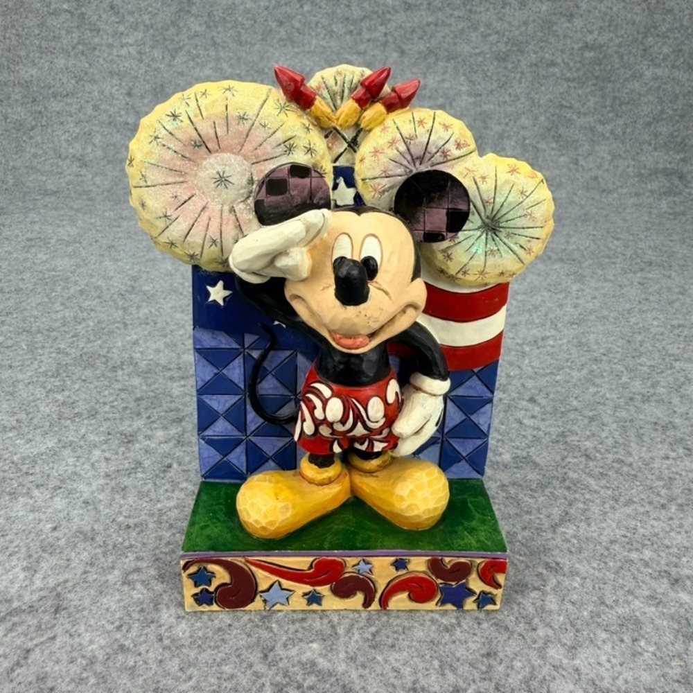 Disney Traditions Jim Shore Mickey Mouse We Salute You Figurine Enesco 4016558